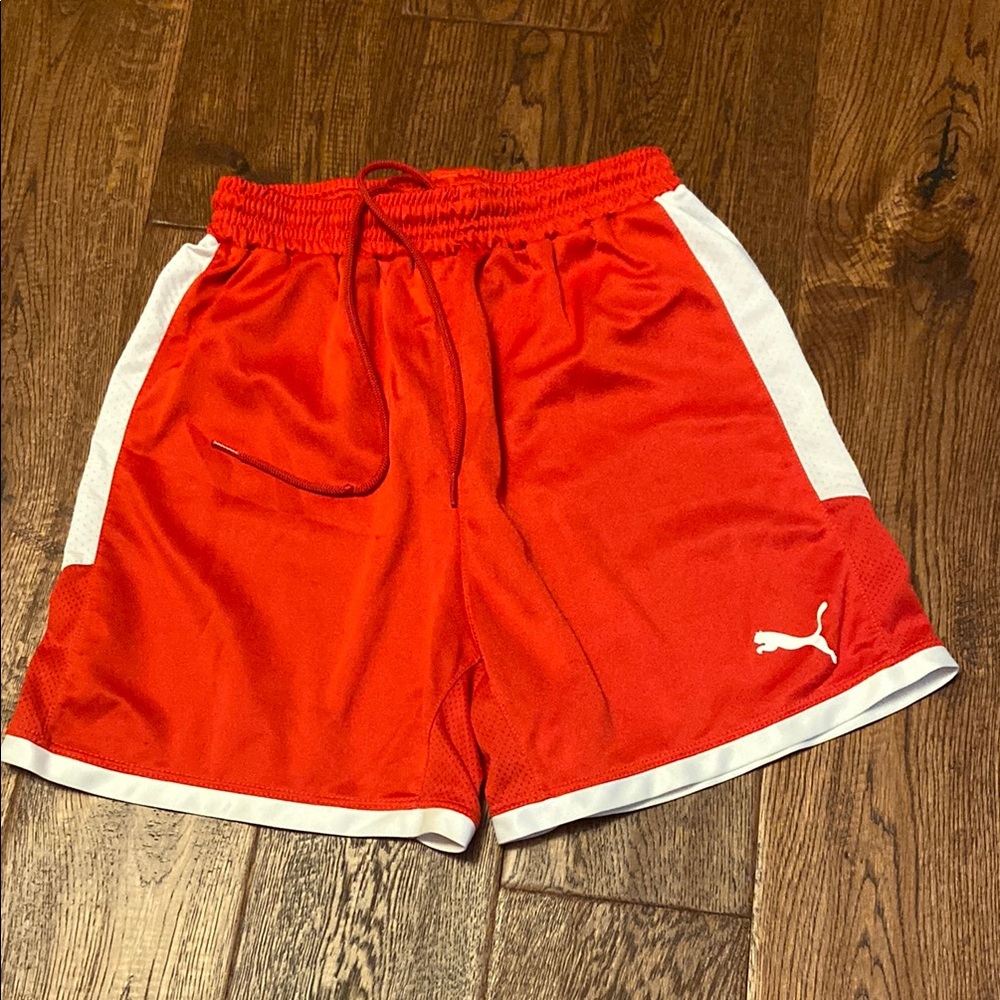 Puma Scarlet Sports Shorts